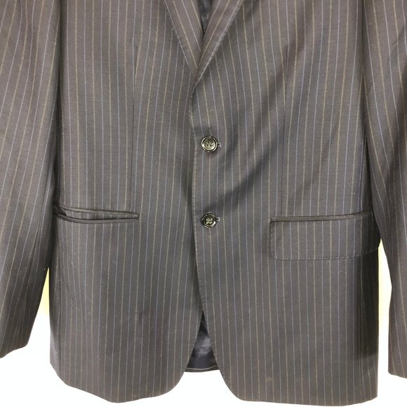 Banana Republic Navy Pinstripe Blazer - Picture 3 of 8